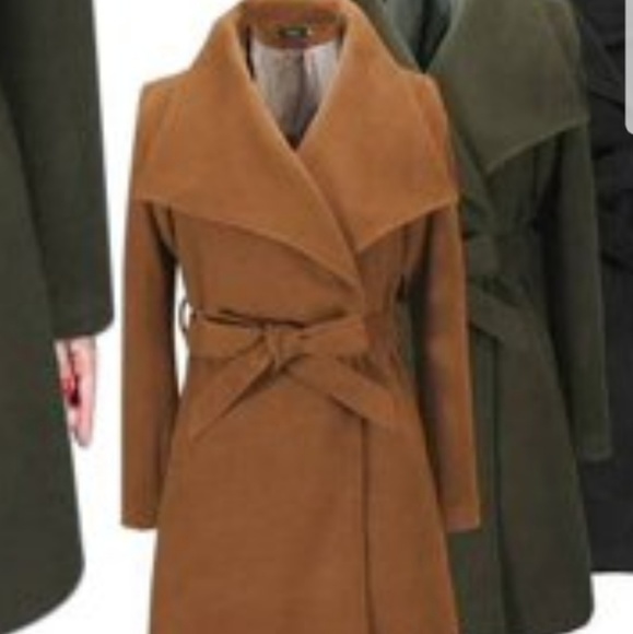 Beautiful camel/green coat. - Picture 2 of 6